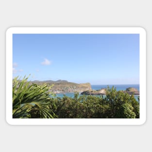 Scenic Caribbean Island Saint Lucia Sticker